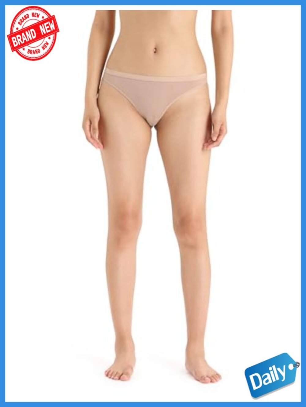 Merino 150 Siren Thong - Mid Rise Stretch Blend Lightweight